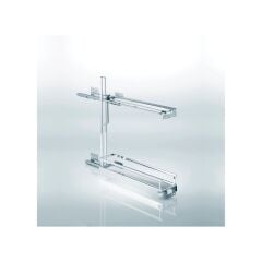 Hafele No.15 Parlak Krom Tepsilik Tezgah Altı Kiler Sistemi