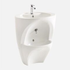 Abdest Lavabosu Alt Batarya Sensörlü Üst Batarya Manuel