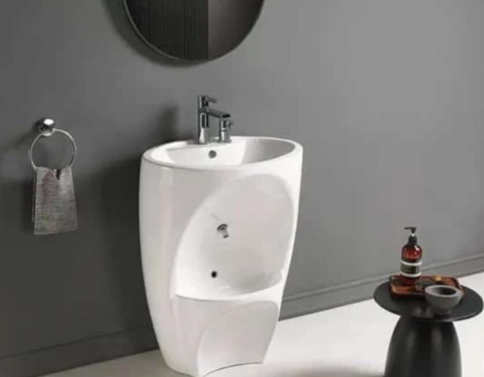 Abdest Lavabosu Alt Batarya Sensörlü Üst Batarya Manuel