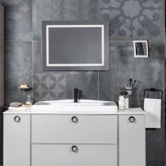 Hafele MIRAGE PLUS LED Banyo Aynası Buğu Çözücülü