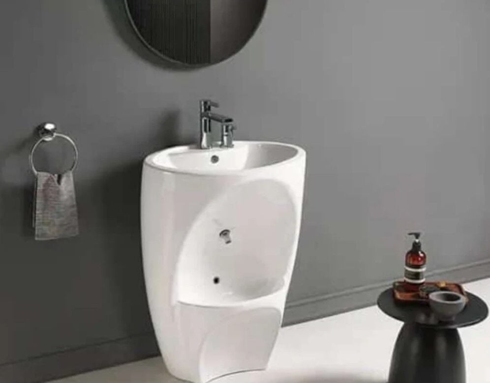 Abdest Lavabosu Alt ve Üst Batarya Manuel