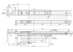Yangın Kapısı Kapı Hidroliği EN 2-4 60dk