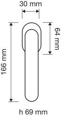 Crystal Pencere Kolu Altın Parlak