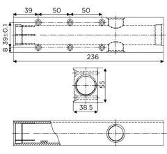 Kayar Kollu Kapı Kapatıcı EN 2-5 120dk Gümüş