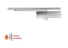 Kayar Kollu Kapı Kapatıcı EN 2-5 120dk Gümüş