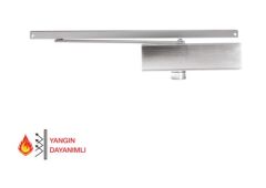 Kayar Kollu Kapı Kapatıcı EN 2-5 120dk Gümüş