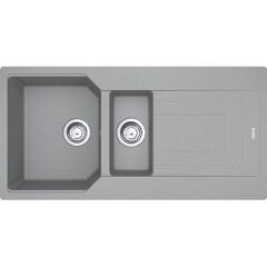 Franke Granit Eviye 1,5 Gözlü Damlalıklı Ubg 651-100 Stone Grey