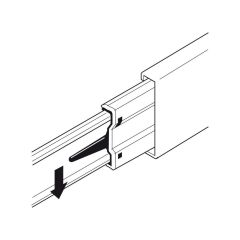 Hafele BALL43 Bilyalı Ray Tam Açılım 43/550mm