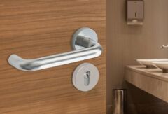 HÄFELE ROLAND-LONG M Kapı Kolu Seti WC Paslanmaz Çelik 304