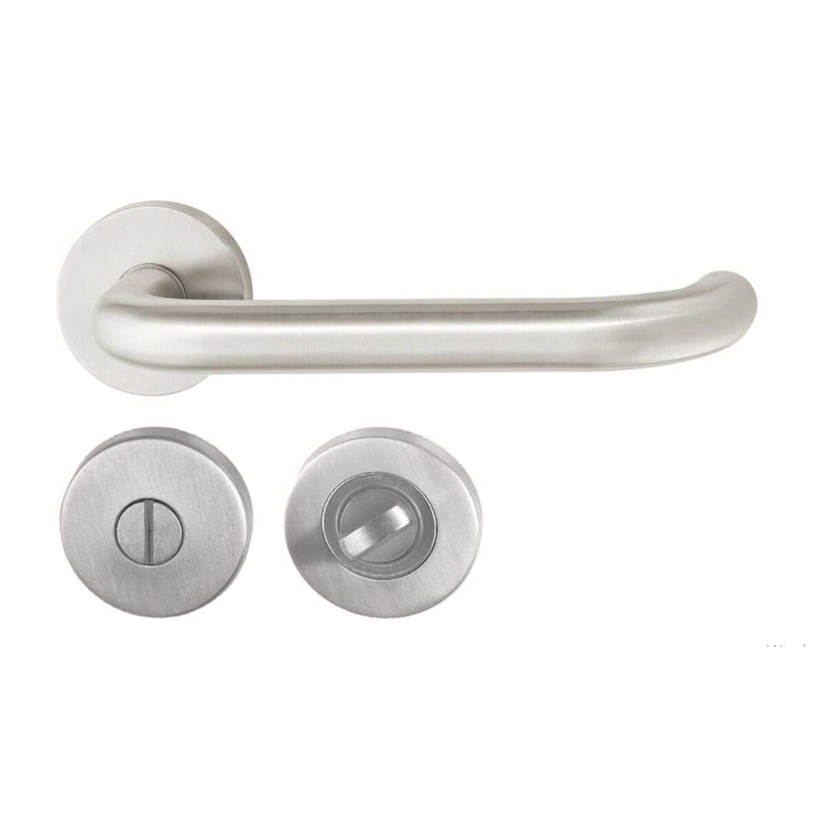 HÄFELE ROLAND-LONG M Kapı Kolu Seti WC Paslanmaz Çelik 304