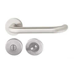 HÄFELE ROLAND-LONG M Kapı Kolu Seti WC Paslanmaz Çelik 304