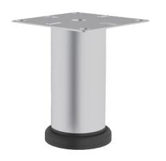 Mobilya Ayağı Alden Gümüş Gri 70mm