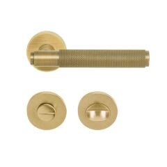 Hafele VERONA II WC (Banyo Tipi), Mat Altın Renk Kapı Kolu