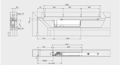 Gizli Kapı Kapatıcı ITS 915 Yangın Dayanımlı EN 3 Sabitlemesiz