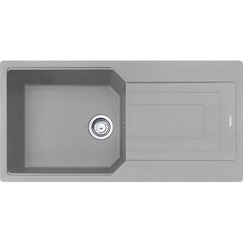 Franke Granit Eviye Tek Gözlü Damlalıklı Ubg 611-100 Stone Grey