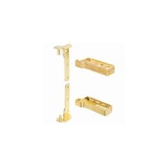 Hafele Pivot Menteşe Binili 60kg, Parlak Pirinç Renk