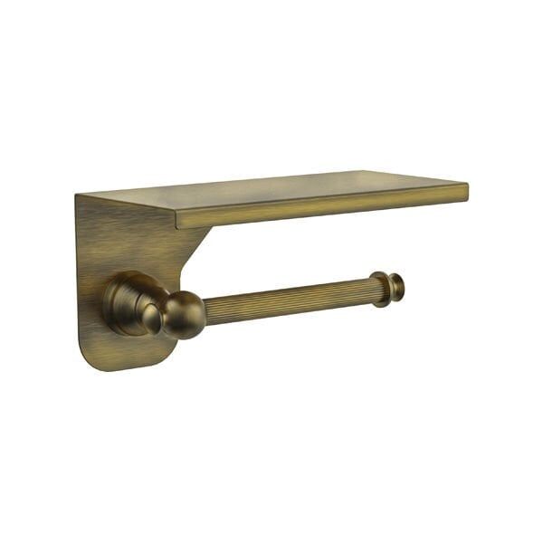 Hafele Tuvalet Kağıtlığı Calisto Etajerli Duvara Monte Antik Bronz Renk