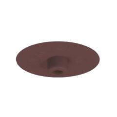 Hafele Minifix Kapak 15 mm (500 Adet), Kahve Renk