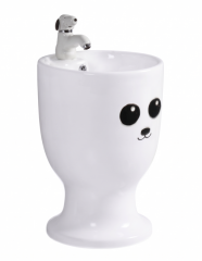 Çocuk Lavabo Beyaz Köpek Şekilli