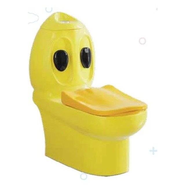 Ducky Çocuk Klozet Sarı