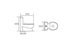 Ducky Çocuk Klozet Beyaz Sarı