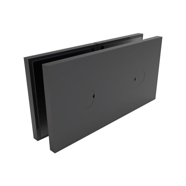 Hafele FORTIUS 04 Cam Tutucu C/C Mat Siyah