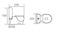Penguen Çocuk Klozet Beyaz Sarı