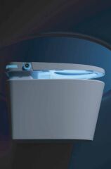 Akıllı Klozet Duvara Monte GR1825 Beyaz-Siyah