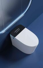 Akıllı Klozet Duvara Monte GR1825 Beyaz-Siyah