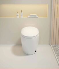 Akıllı Klozet Duvara Monte GR1858 Pembe