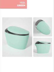 Akıllı Klozet Duvara Monte GR1858 Yeşil
