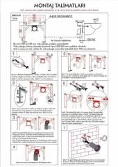 Akıllı Klozet Duvara Monte GR1858 Turuncu