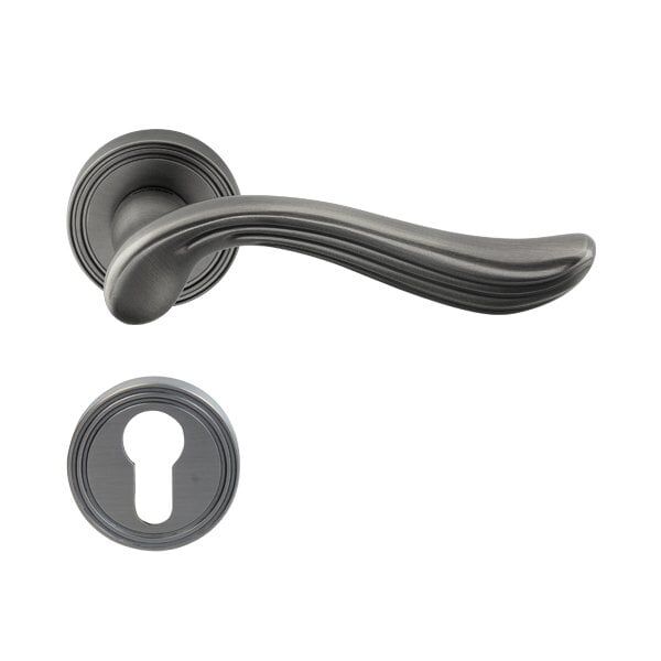 Hafele Kapı Kolu Seti Rouge Barelli Antik Gümüş