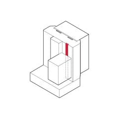 Hafele Yangın/Duman Fitili 10x4x2100mm Kahve Renk