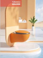 Akıllı Klozet Duvara Monte GR1851 Turuncu